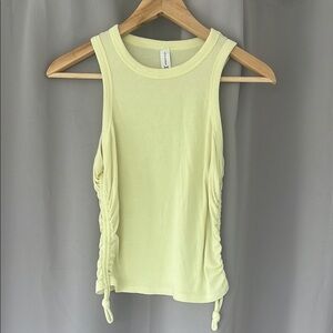 All in Motion Yellow Racer Tank- Small
